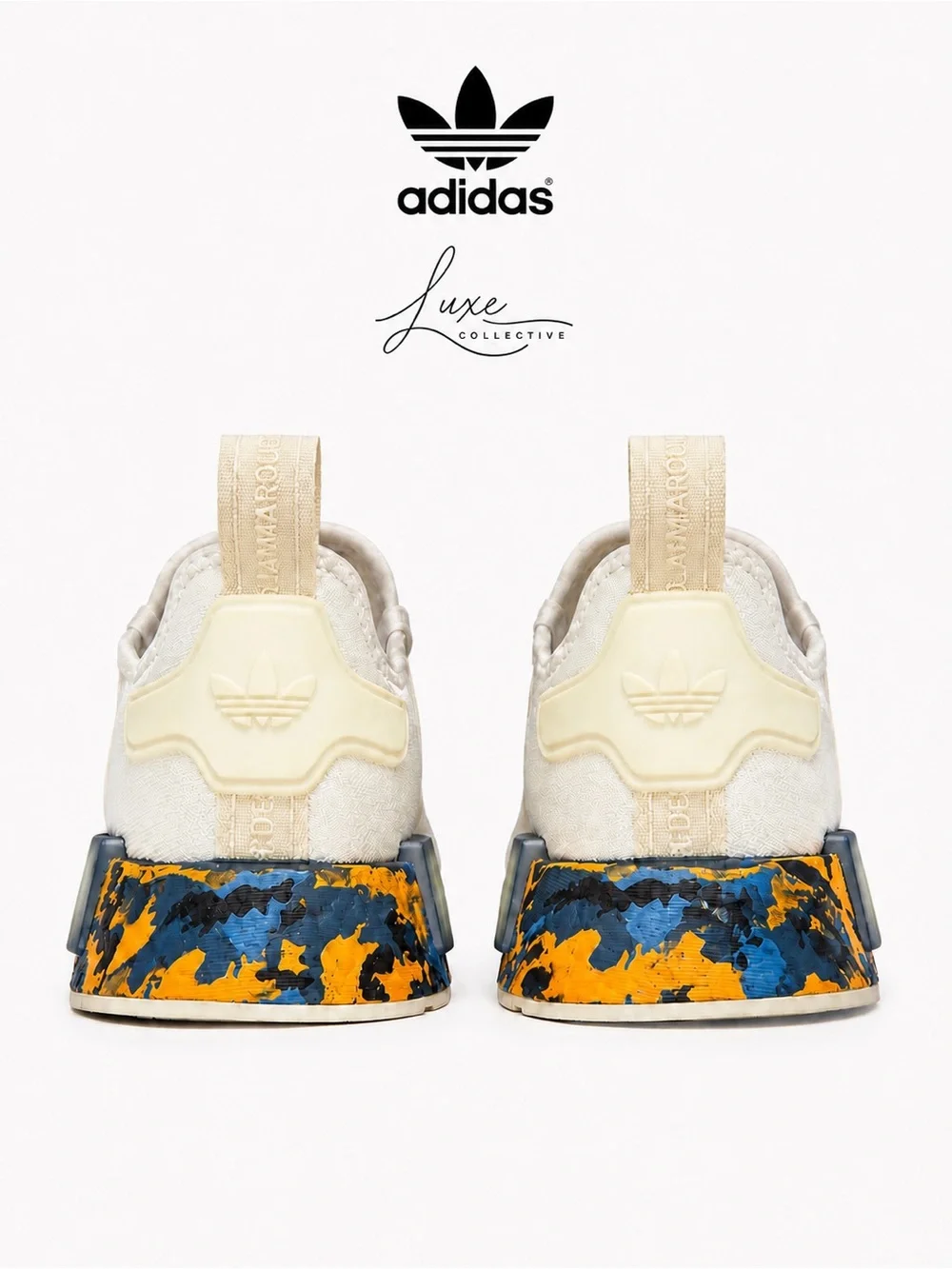 NWT Adidas Originals NMD_R1 'White Camo' GX4466 Sneakers Womens Size 6 Mens 5